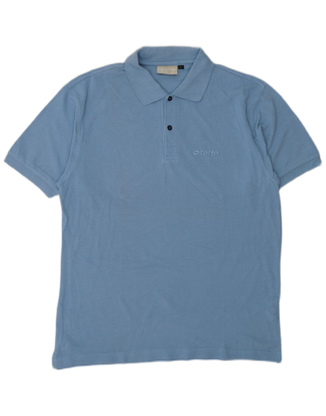 LOTTO Herren-Poloshirt, groß, blaue Baumwolle