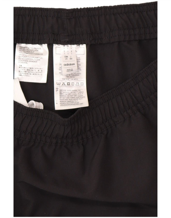 ADIDAS Herren Aeroready-Trainingshose, groß, aus schwarzem Polyester