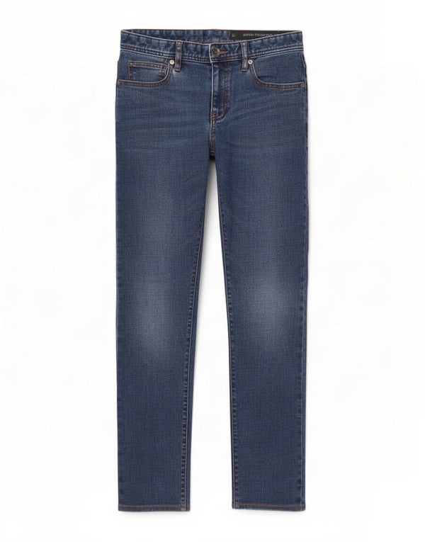 Armani Exchange Damen J14 Skinny Jeans W29 L30 Blaue Baumwolle