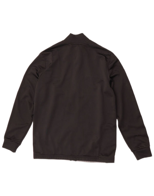 Adidas Jungen Trainingsanzug Top Jacke 11-12 Jahre Schwarz Colourblock Sports