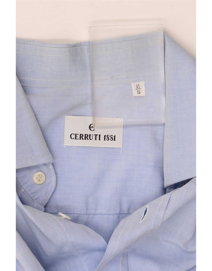 Cerruti 1881 Herrenhemd Größe 41 16 Large Blau