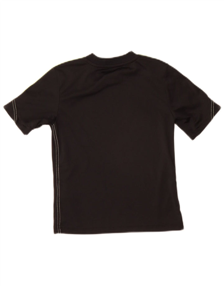 Adidas T-Shirt für Jungen, 7–8 Jahre, schwarzes Polyester
