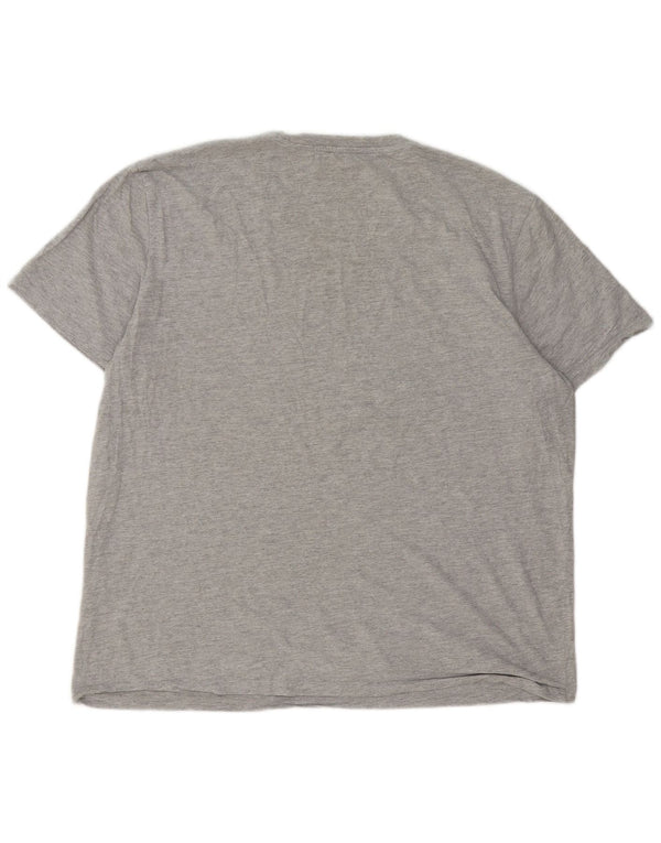 Jack & Jones Herren T-Shirt Top 2XL Grau Baumwolle