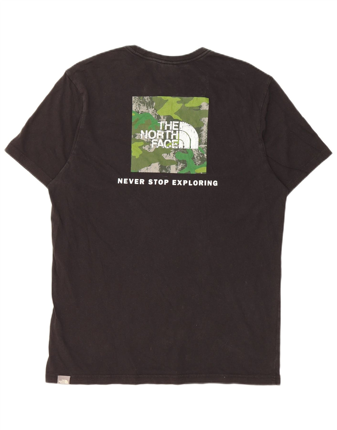 The North Face Herren Grafik-T-Shirt-Oberteil Mittelschwarz