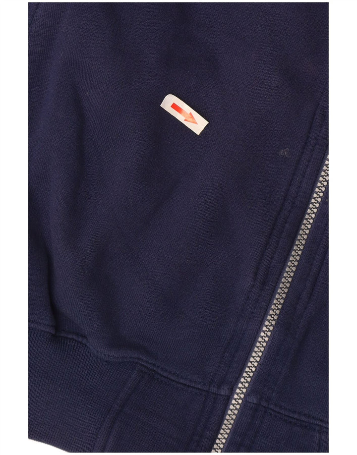 Kappa Herren-Trainingsanzug-Top-Jacke XL aus marineblauer Baumwolle