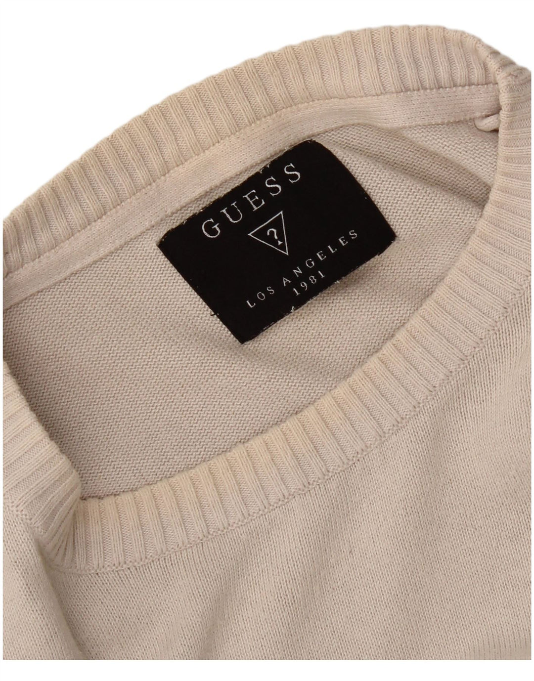 Guess Damen-Pullover mit U-Boot-Ausschnitt, Gr. 14, Grau