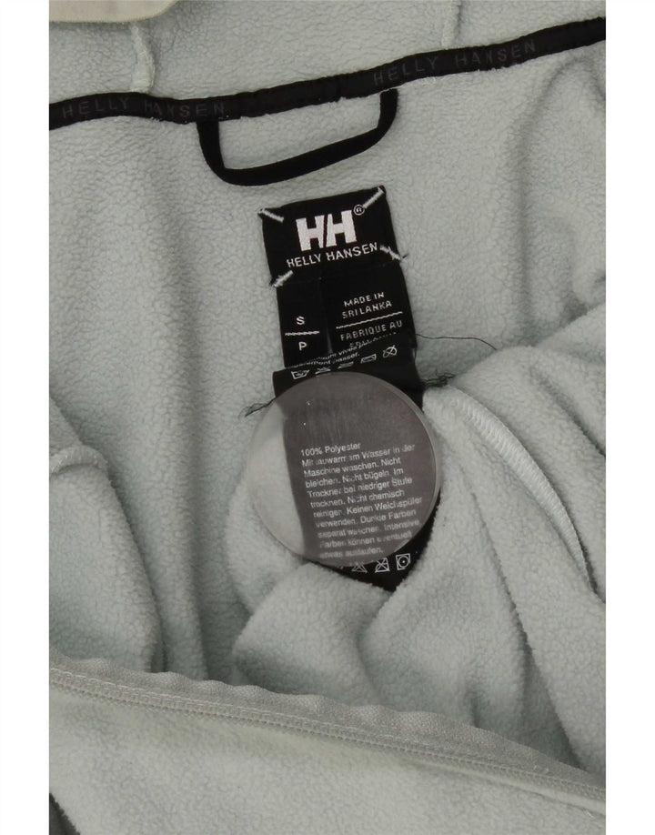 Helly Hansen Womens Crop Hooded Fleece Jacket UK 10 Small Blau Polyester
