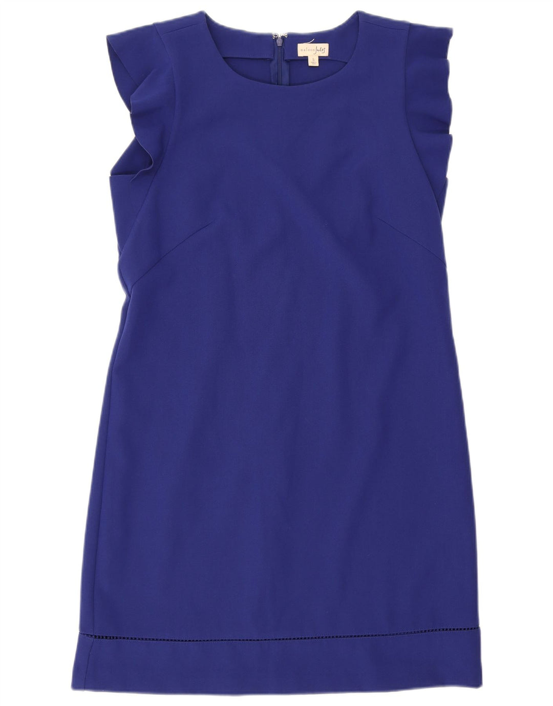 Jules Ärmelloses Damen-Etuikleid, Größe 44, Blau, Polyester