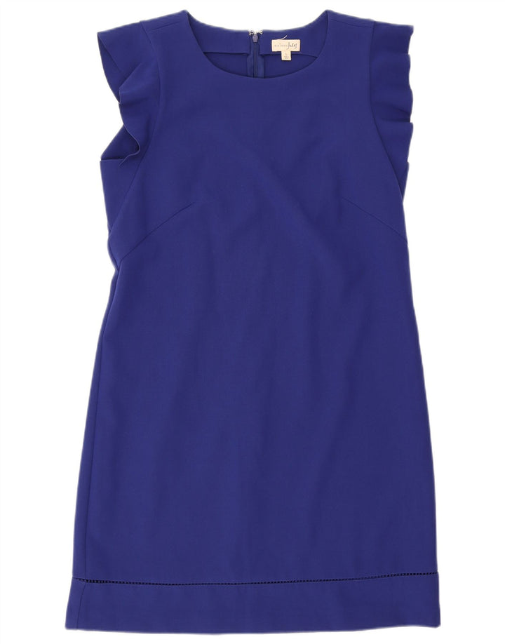 Jules Ärmelloses Damen-Etuikleid, Größe 44, Blau, Polyester