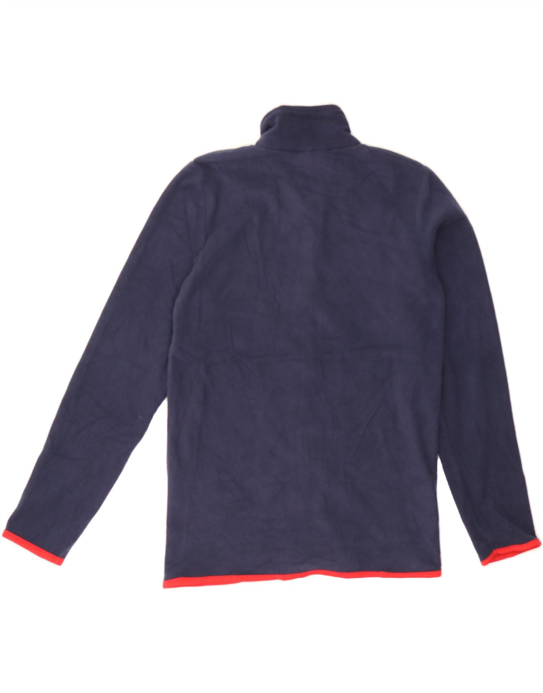 MOUNTAIN WAREHOUSE Boys Fleece Jacket 11-12 Years Navy Blue Polyester Vintage Mountain Warehouse and Second-Hand Mountain Warehouse from Messina Hembry 