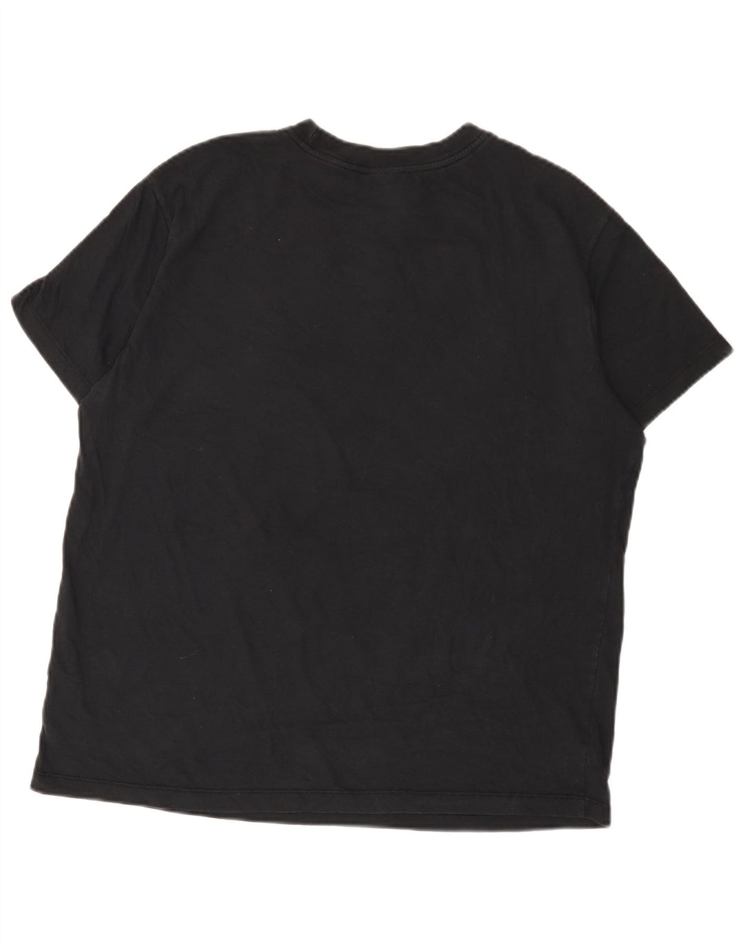 Nike Herren-T-Shirt in Übergröße mit Grafik, mittelschwarze Baumwolle
