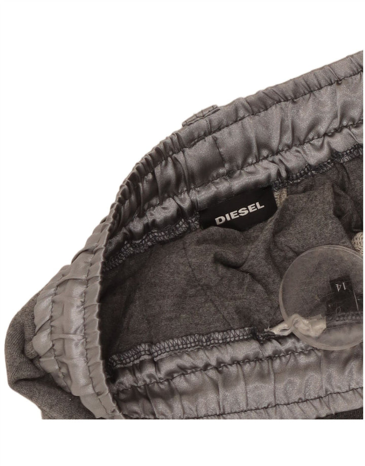 Diesel Mädchen Flare-Trainingshose, 13–14 Jahre, Grau