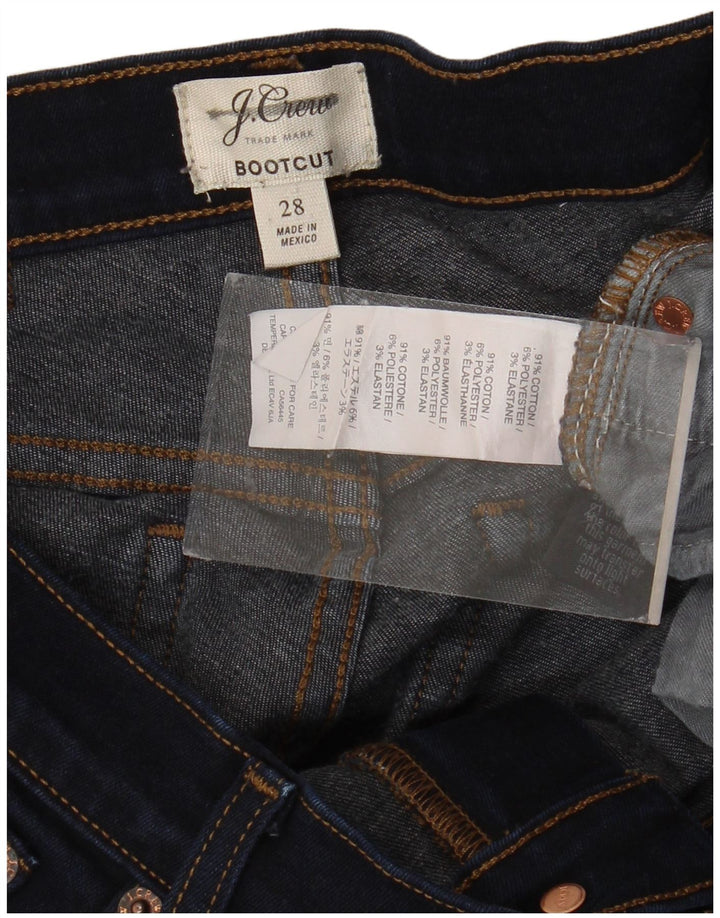 J. Crew Bootcut-Jeans für Damen, W28, L32, marineblaue Baumwolle