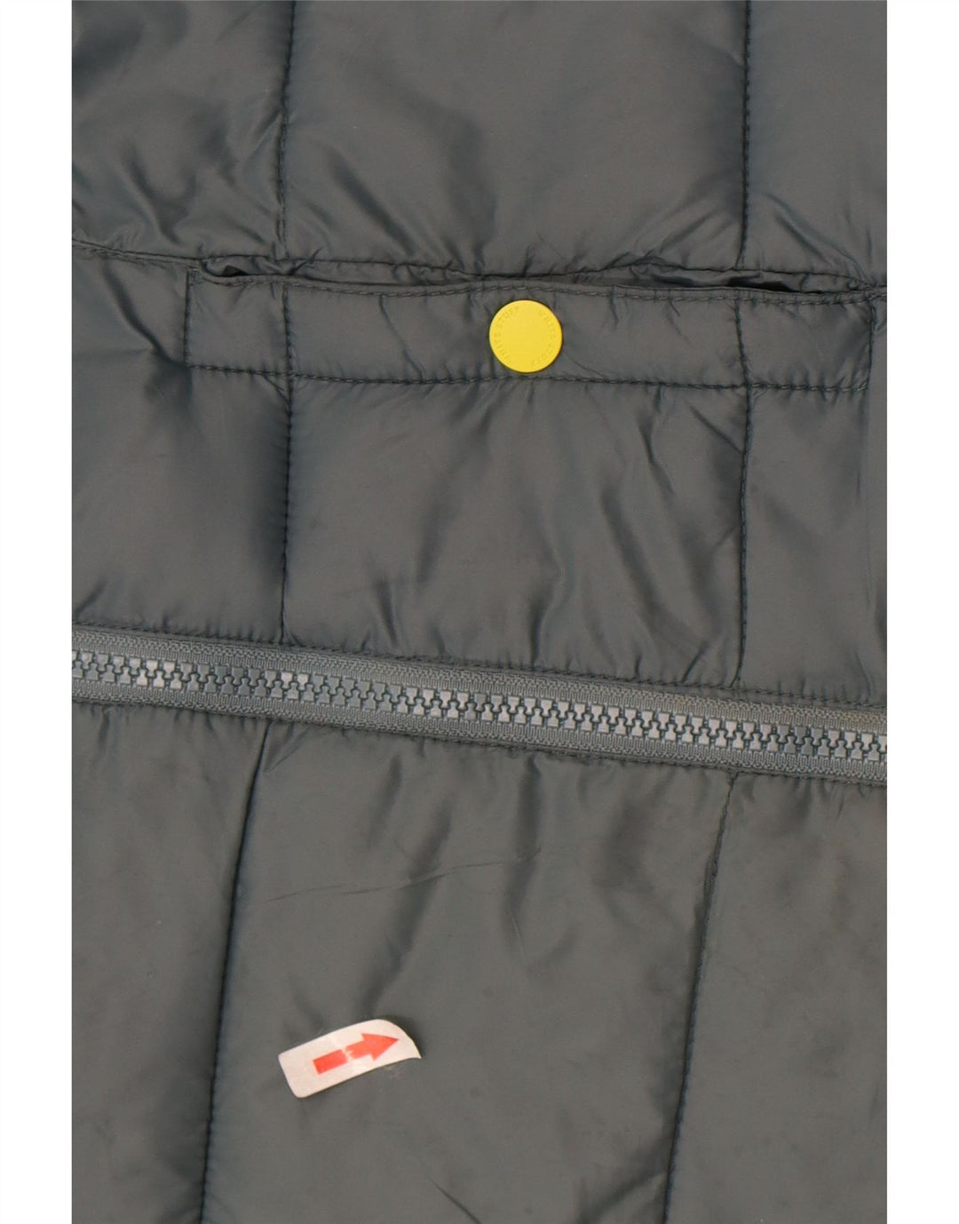 White Stuff Wattierte Damenjacke UK 10 Small Blaues Nylon