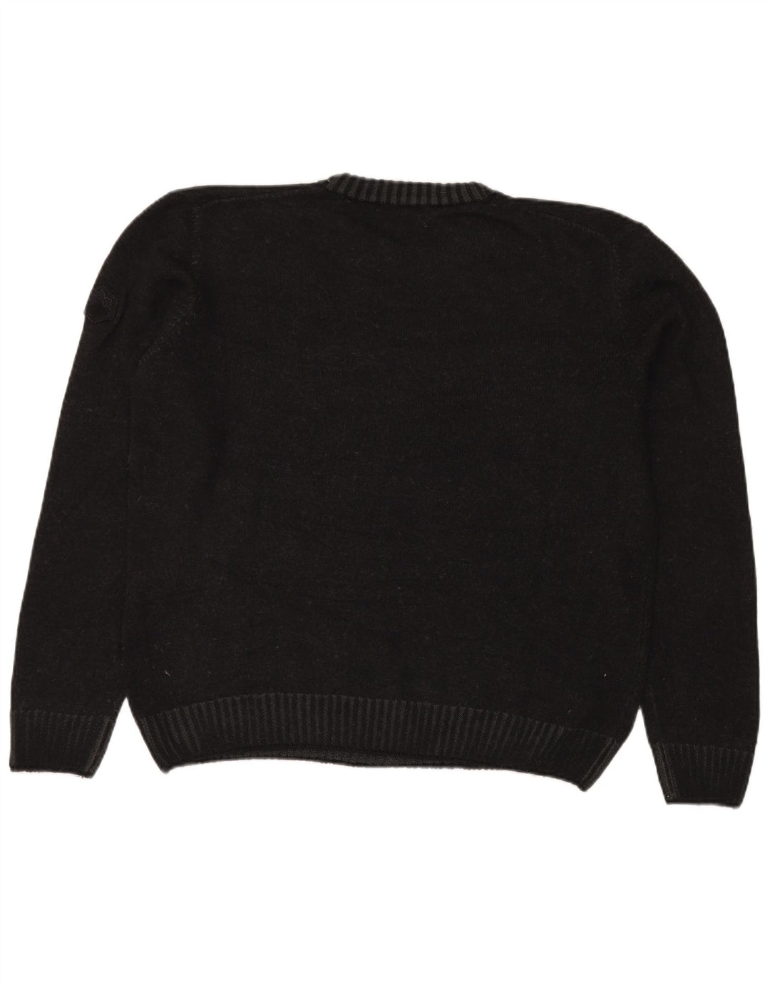 LUMBERJACK Herren-Pullover mit Rundhalsausschnitt, 2XL, graues Acryl