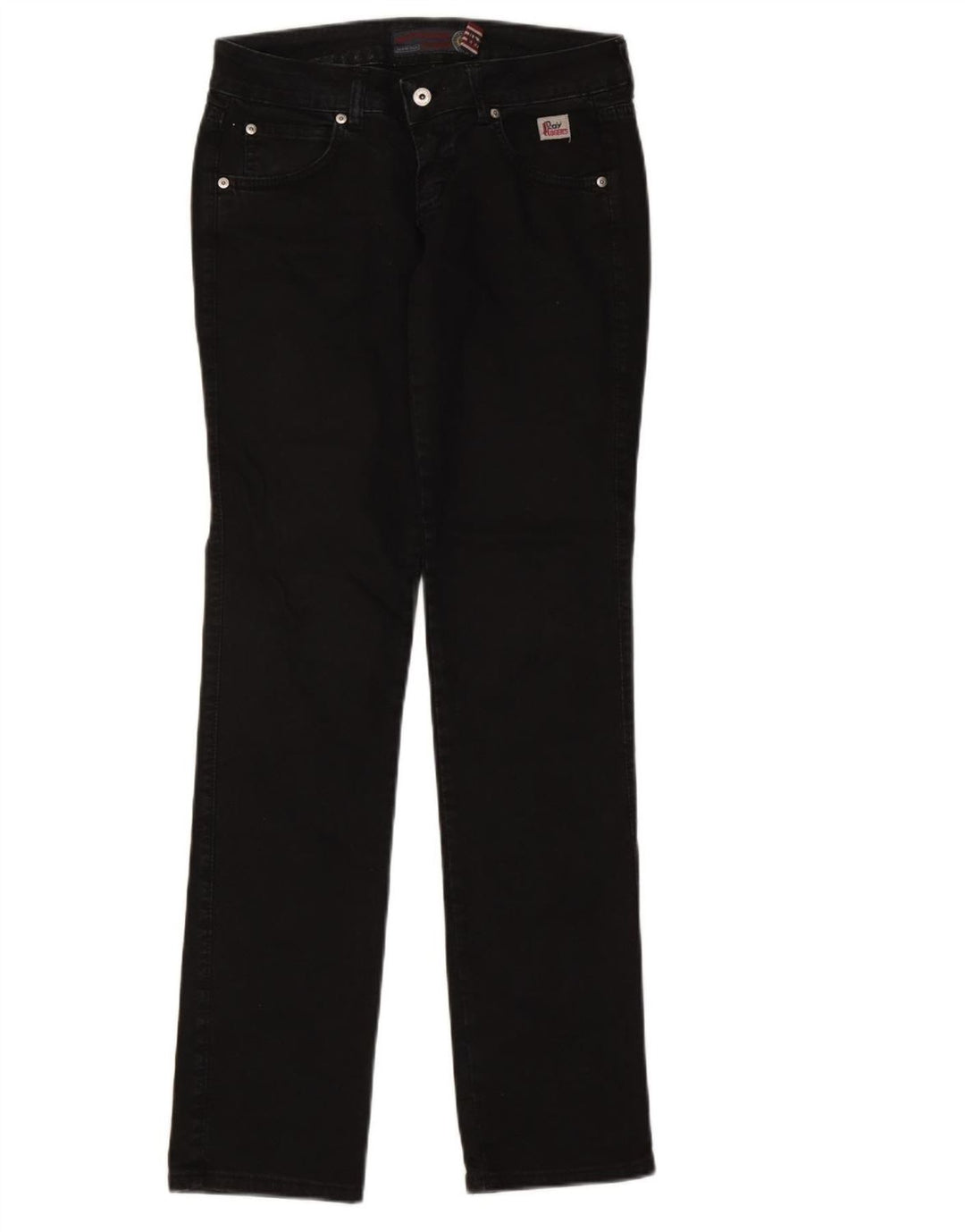 Roy Rogers Damen Seven Bell Slim Jeans W28 L33 Schwarz