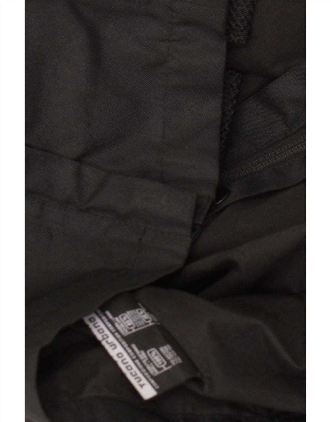 Tucano Urbano Herren Racer Jacke UK 36 Small Schwarz Polyester