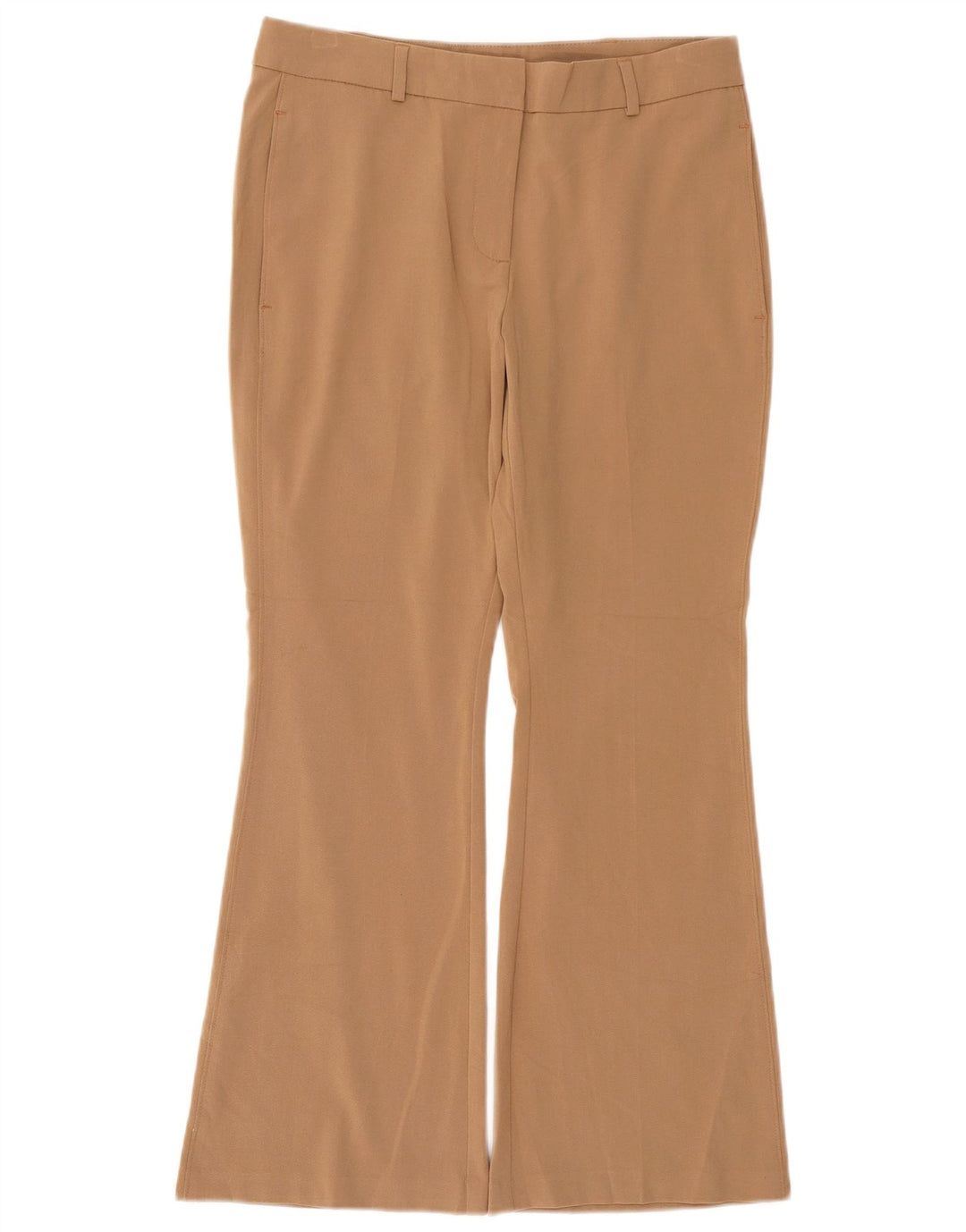 Marks & Spencer Damen Bootcut-Chinohose UK 12 Medium W30 L28 Beige