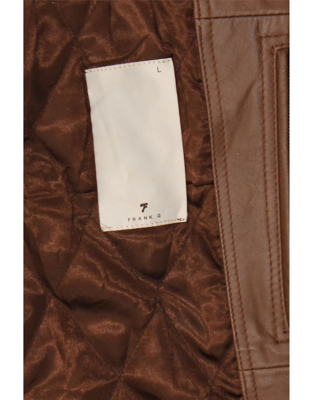Vintage Herren Lederjacke UK 40 Großes braunes Leder