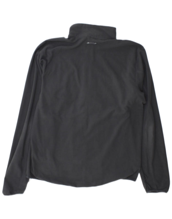 Adidas Herren Fleecejacke UK 40 Large Grau Polyester