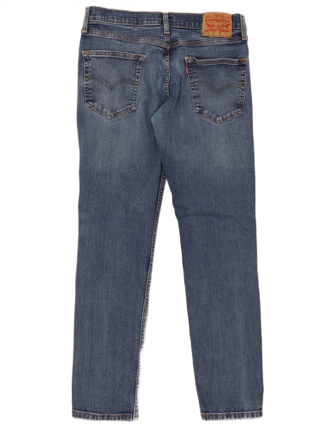 Levi's Herren Straight Jeans W31 L30 Blaue Baumwolle