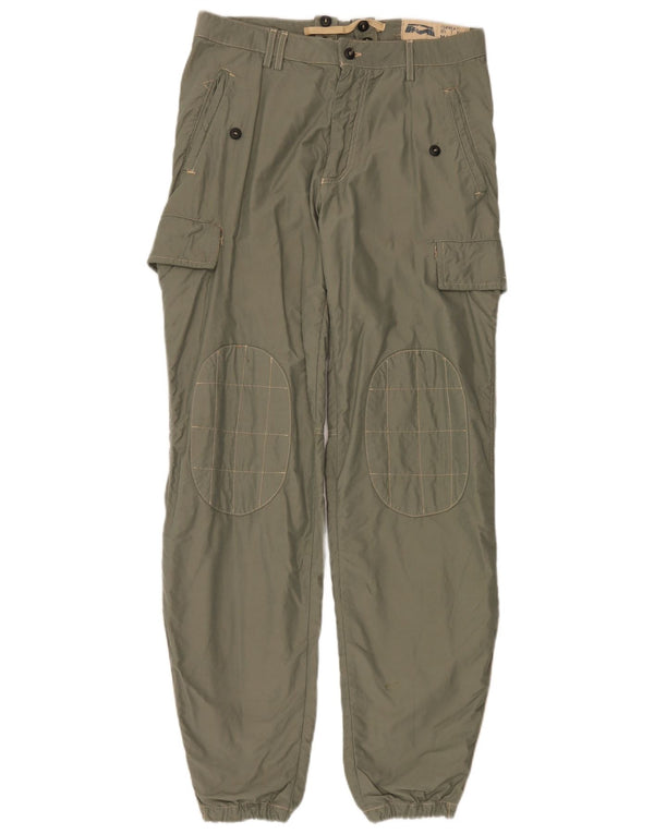 Mason's Herren-Jogger-Cargohose W32 L34 Grün