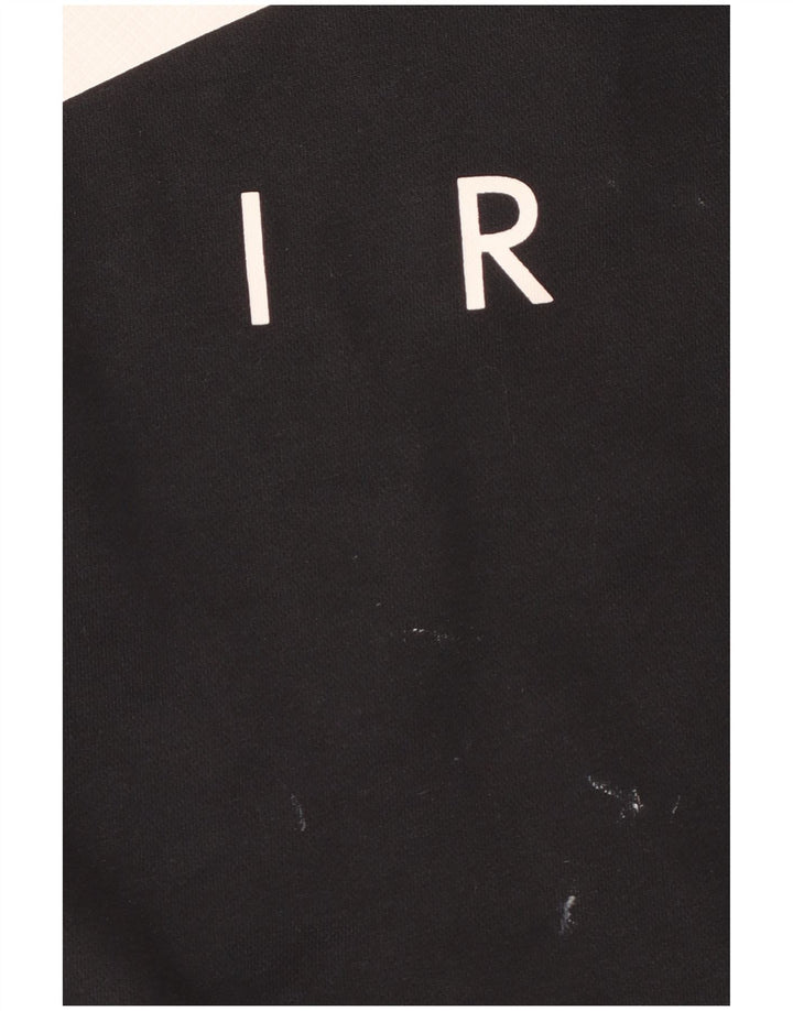 Nike Herren-Sweatshirt mit Grafik, mittelgroß, Schwarz