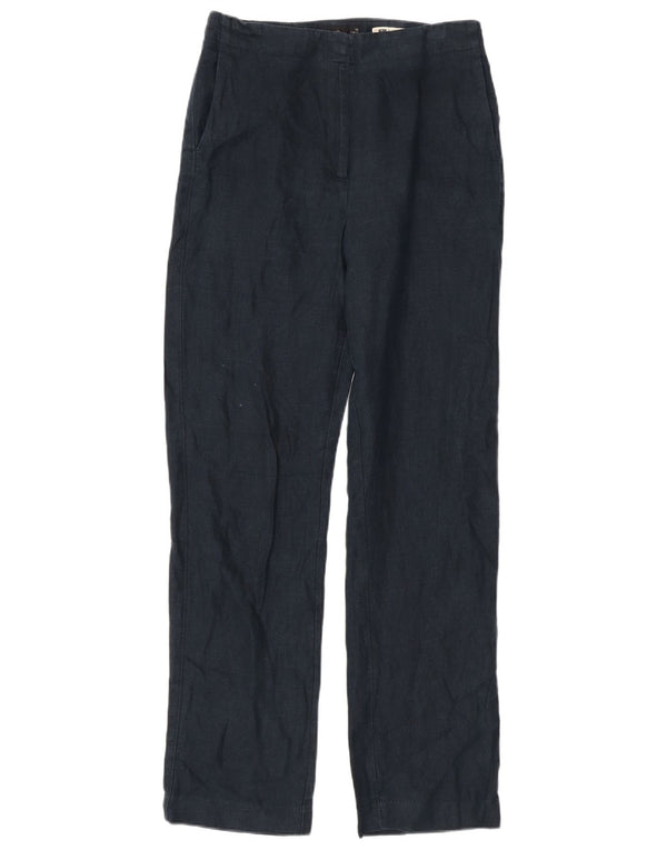 Marks & Spencer Damen Freizeithose UK 10 Small W28 L31 Marineblau