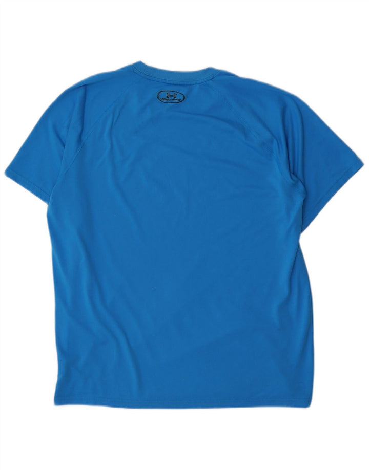 Under Armour Herren T-Shirt Top Large Blau Polyester