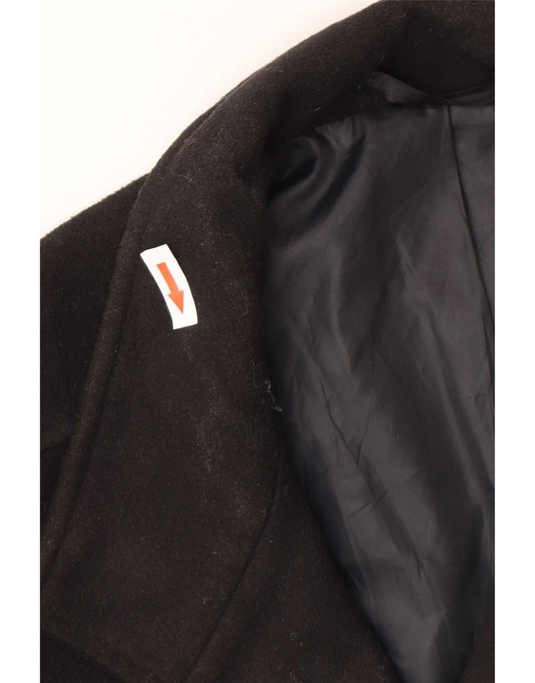 Marks & Spencer Herren Standardmantel UK 36 Small Schwarz Polyester