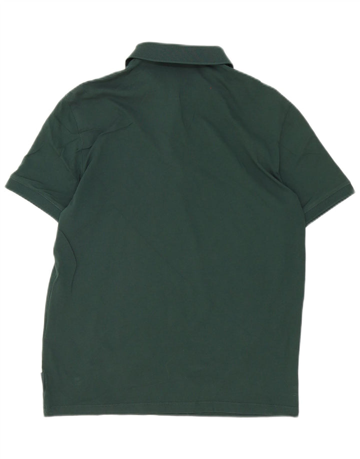 Armani Exchange Herren-Poloshirt, kleine grüne Baumwolle