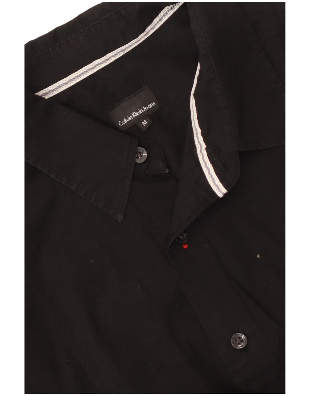 Calvin Klein Jeans Herrenhemd Medium Schwarz