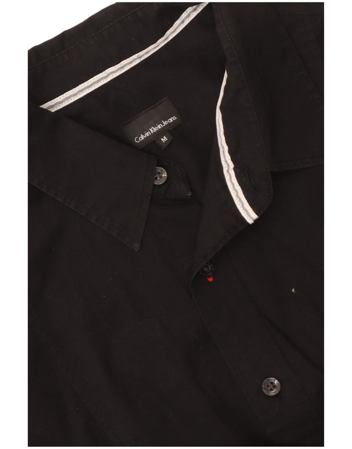 Calvin Klein Jeans Herrenhemd Medium Schwarz