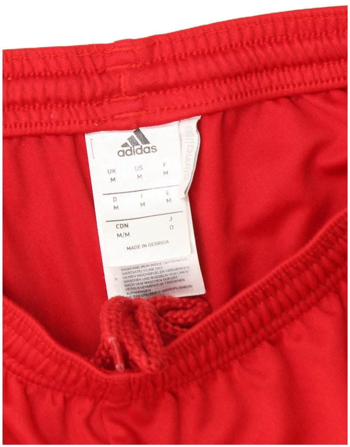 Adidas Herren Climalite Sport Shorts Mittelrotes Polyester