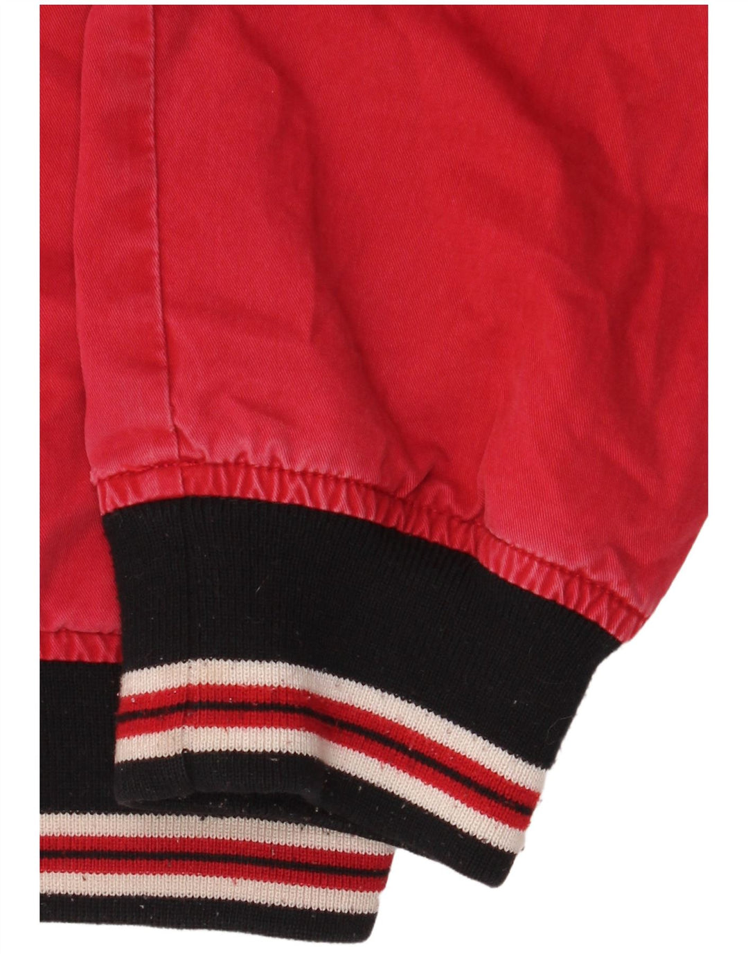 Gant Herren Bomberjacke UK 36 Small Rot Colourblock Baumwolle