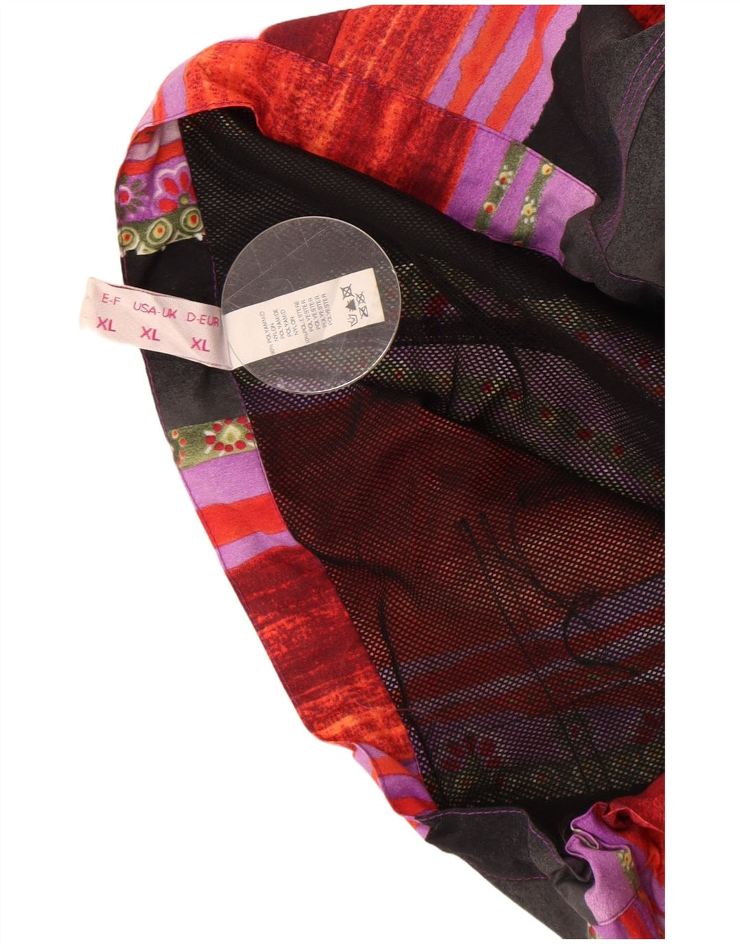 Verdissima Herren-Badeshorts XL, mehrfarbig, gestreift, Polyamid