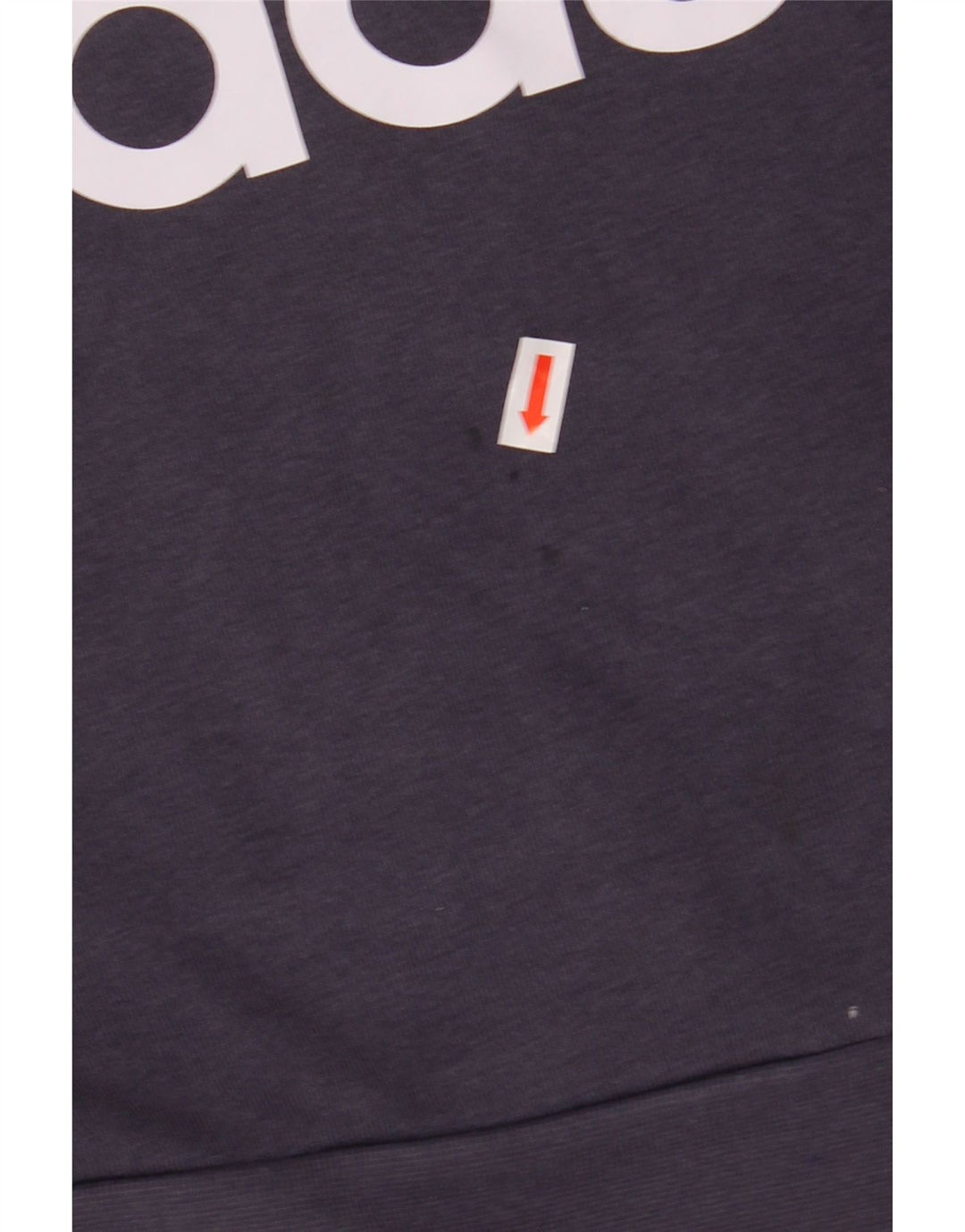 ADIDAS Grafik-Sweatshirt für Jungen, 13–14 Jahre, marineblaue Baumwolle