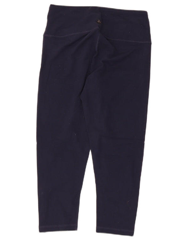 PRANA Damen Capri-Leggings UK 8 Small Marineblau