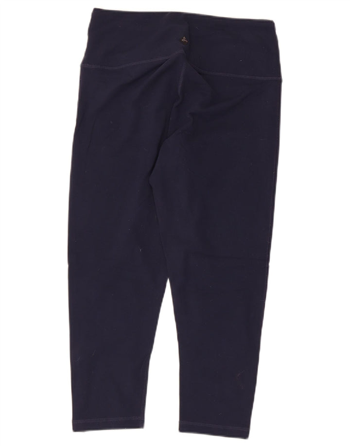 PRANA Damen Capri-Leggings UK 8 Small Marineblau