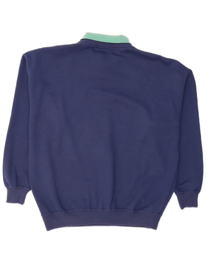Alice Collins Herren-Sweatshirt-Pullover, mittelgroß, Marineblau, Argyle/Diamant