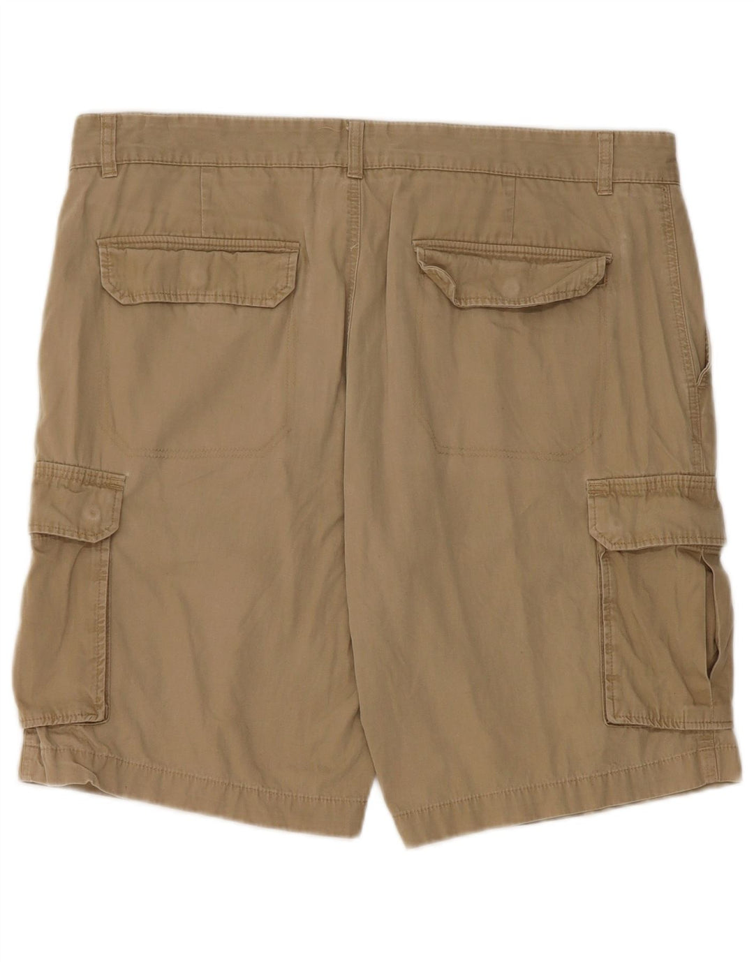 Marks & Spencer Herren Cargoshorts W36 XL Beige Baumwolle