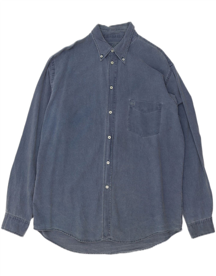 MURPHY & NYE Mens Shirt 2XL Navy Blue