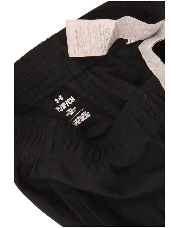 Under Armour Mädchen-Trainingshose, 7–8 Jahre, Größe S, Schwarz, Polyester