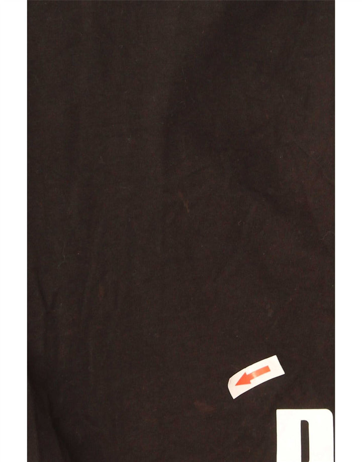 Puma Damen Graphic Sport Shorts UK 12 Medium Schwarz