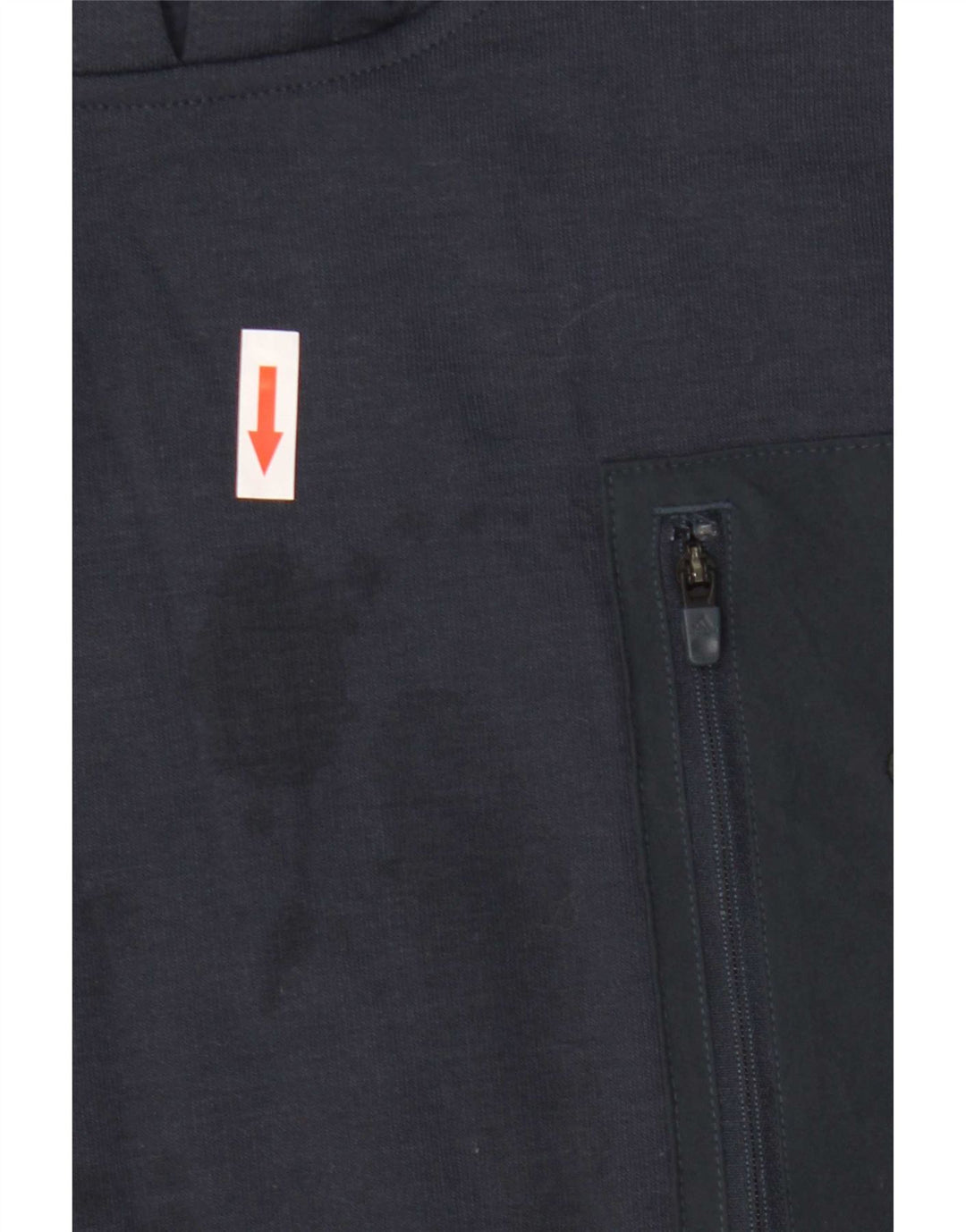 Adidas Herren Kapuzenpullover XL Marineblau Polyester