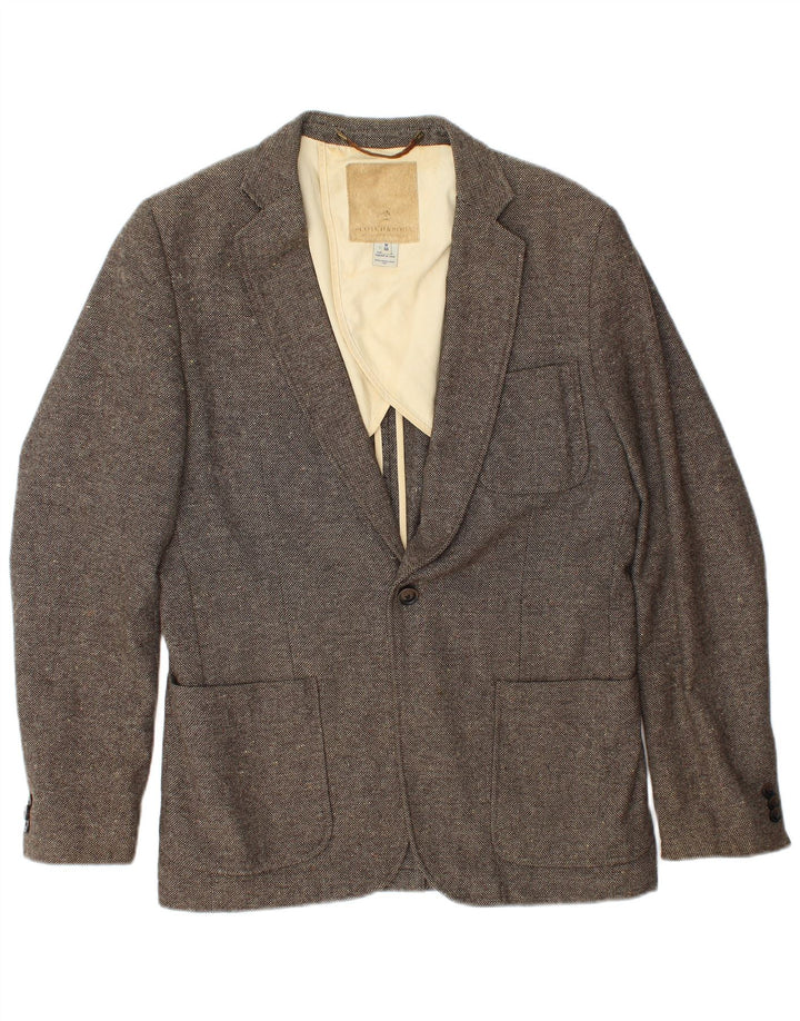 SCOTCH & SODA Herren 1-Knopf-Blazer IT 48 Mittelbraun