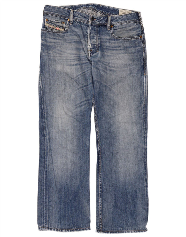 Diesel Herren Loose Jeans W31 L34 Blaue Baumwolle