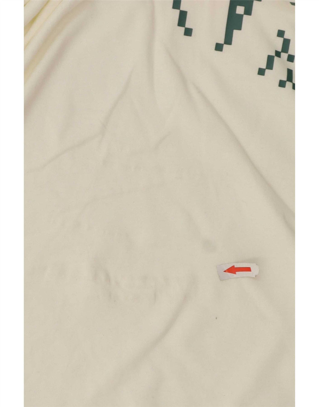 Nike Herren-T-Shirt mit Grafik, Größe L, aus weißer Baumwolle