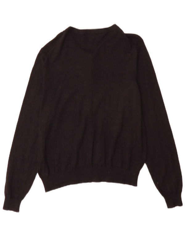 Marks & Spencer Damen Strickjacke UK 18 XL Schwarz Viskose
