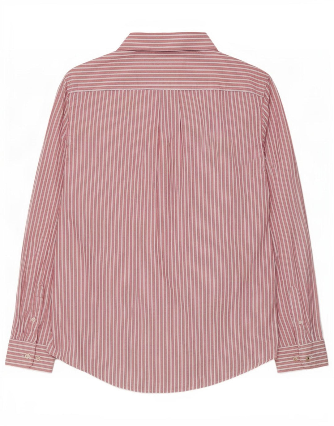 Tommy Hilfiger Herrenhemd, groß, rosa gestreift, Baumwolle
